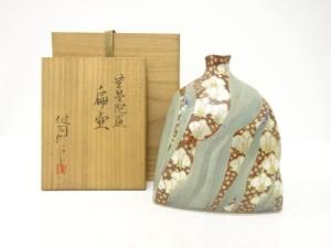 鈴木健司造　華曼荼羅　扁壷